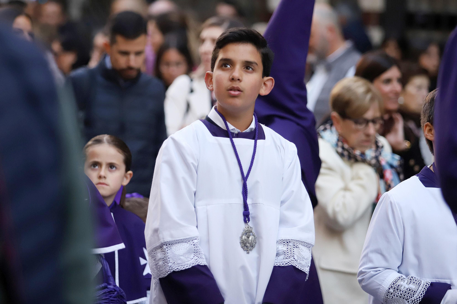 La Hermandad El Nazareno en la madrugá de la Semana Santa de Huelva 2023, en imágenes
