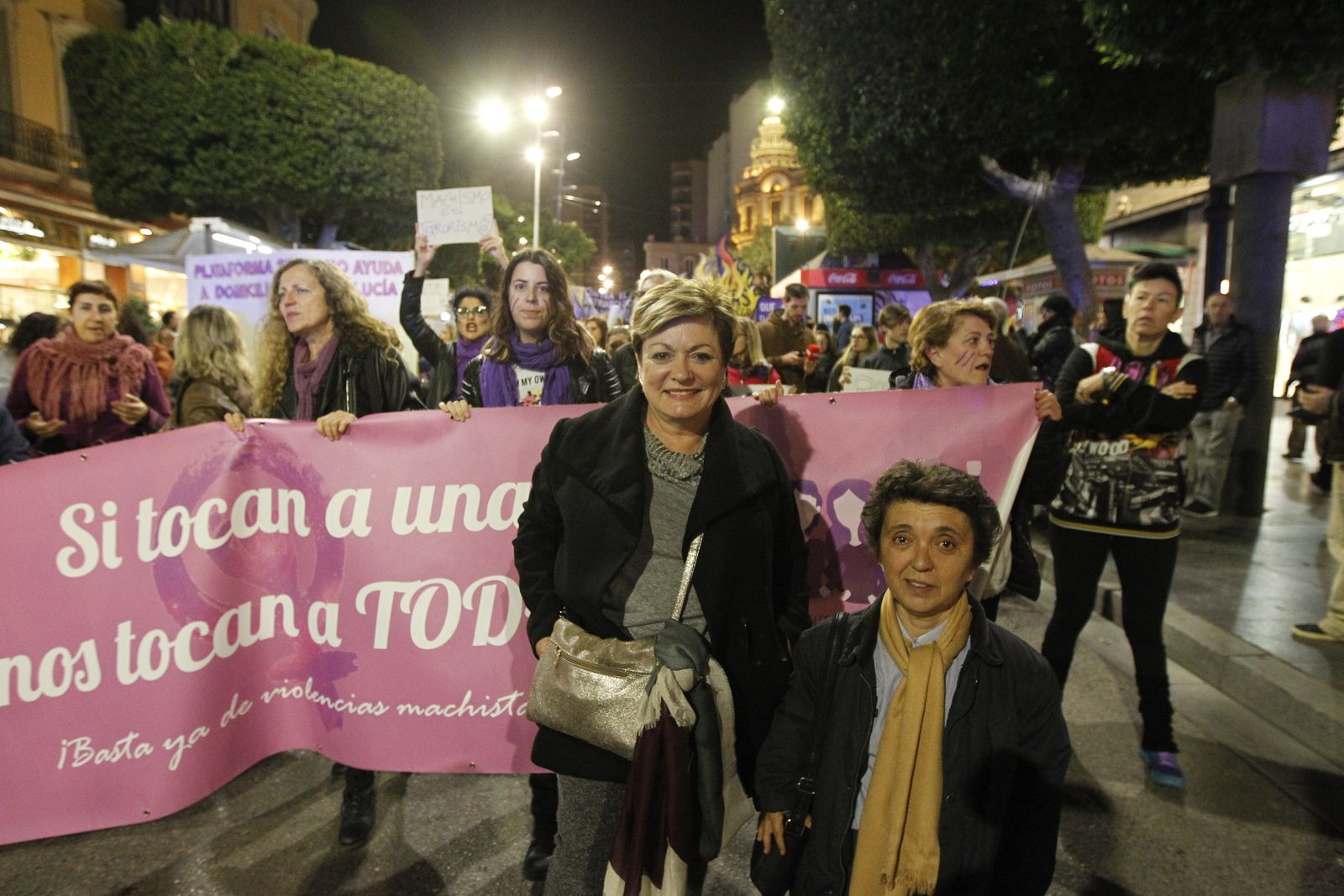 Manifestación Día Mundial contra la Violencia de Género. Almería