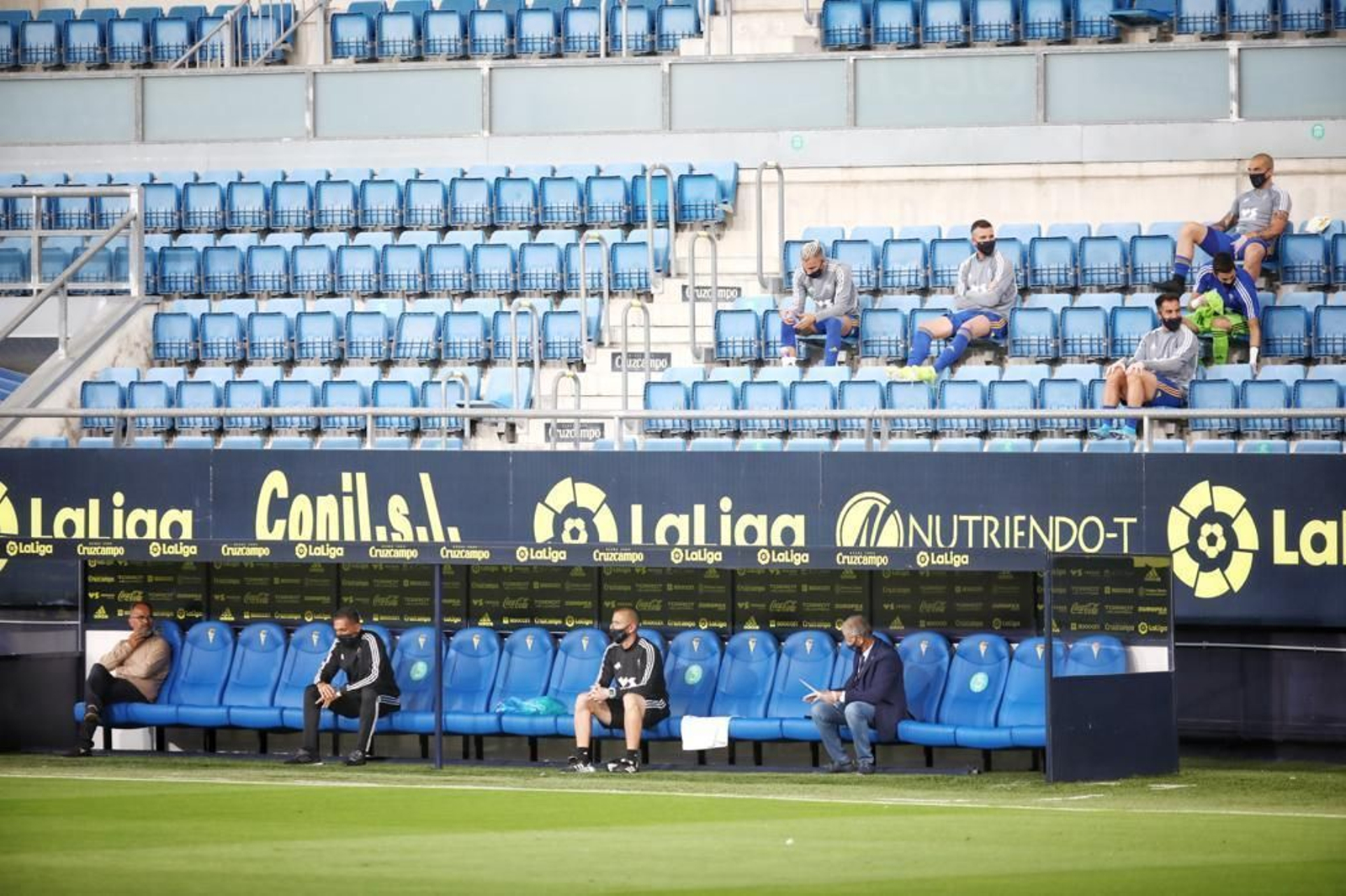Las imágenes del Cádiz-Rayo Vallecano