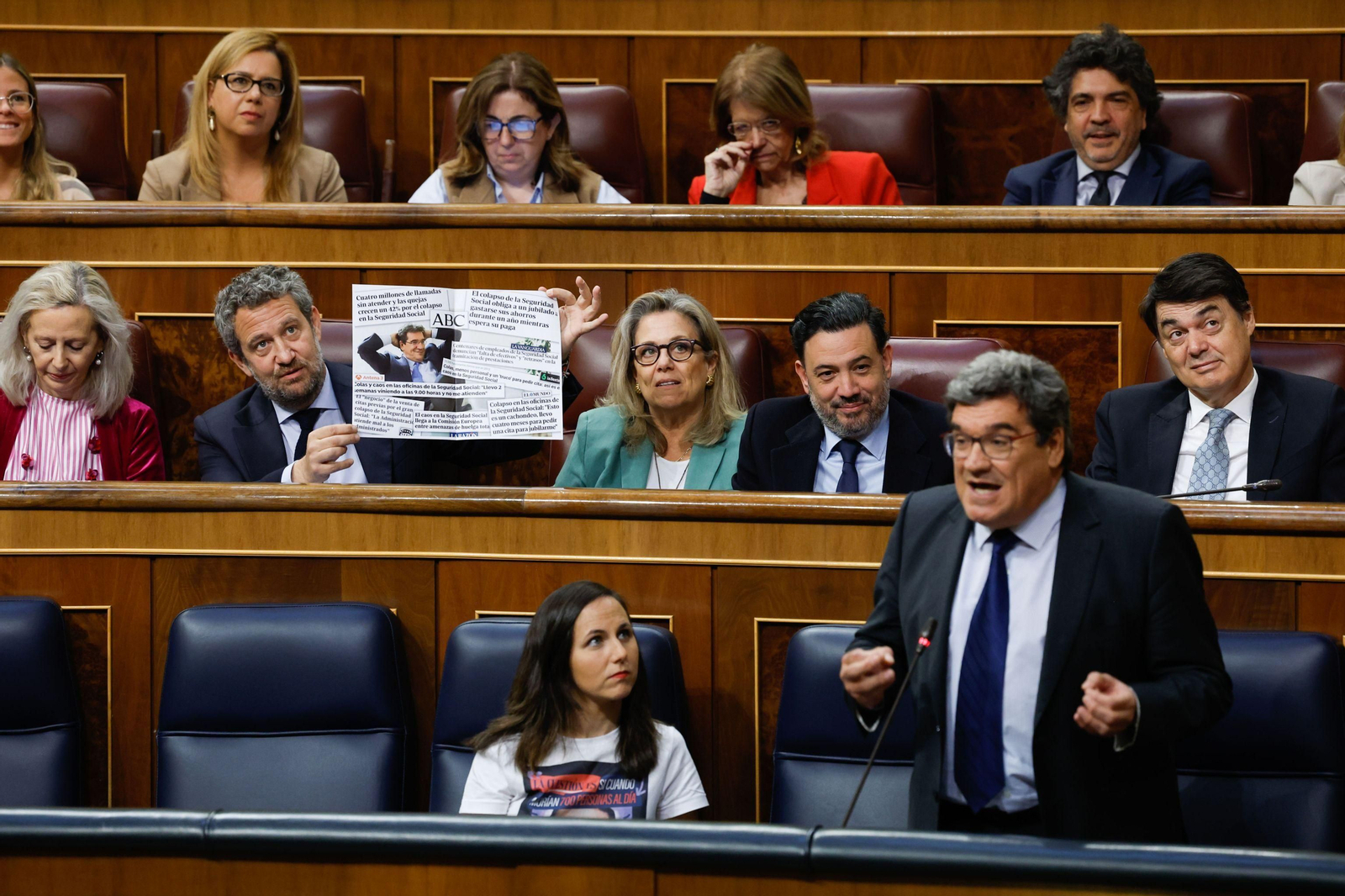 José Luis Escrivá, este miércoles en el Congreso de los Diputados