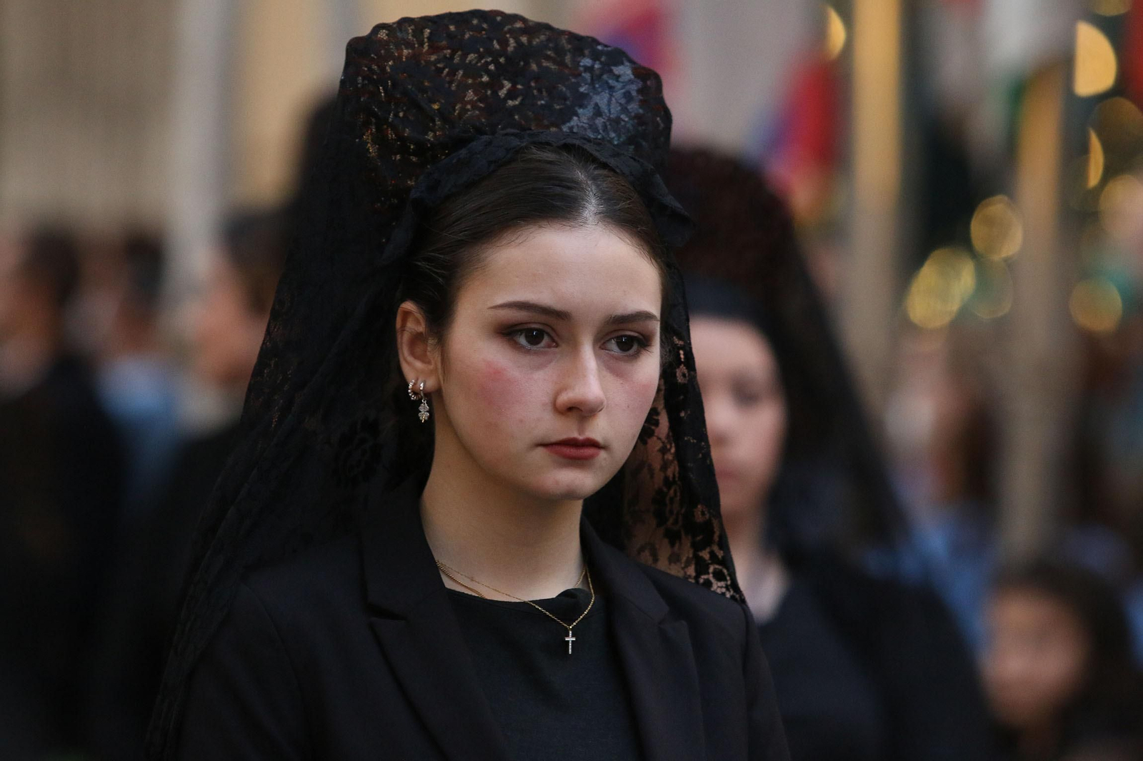 La procesión de Soledad de Almería, en imágenes