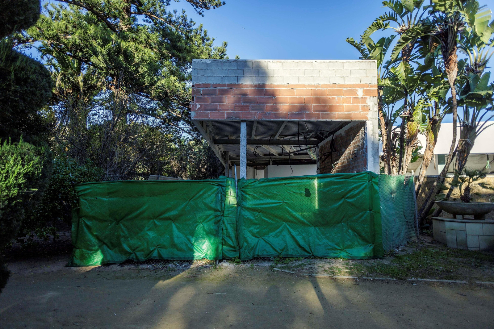 Imágenes del mal estado del Parque Genovés de Cádiz