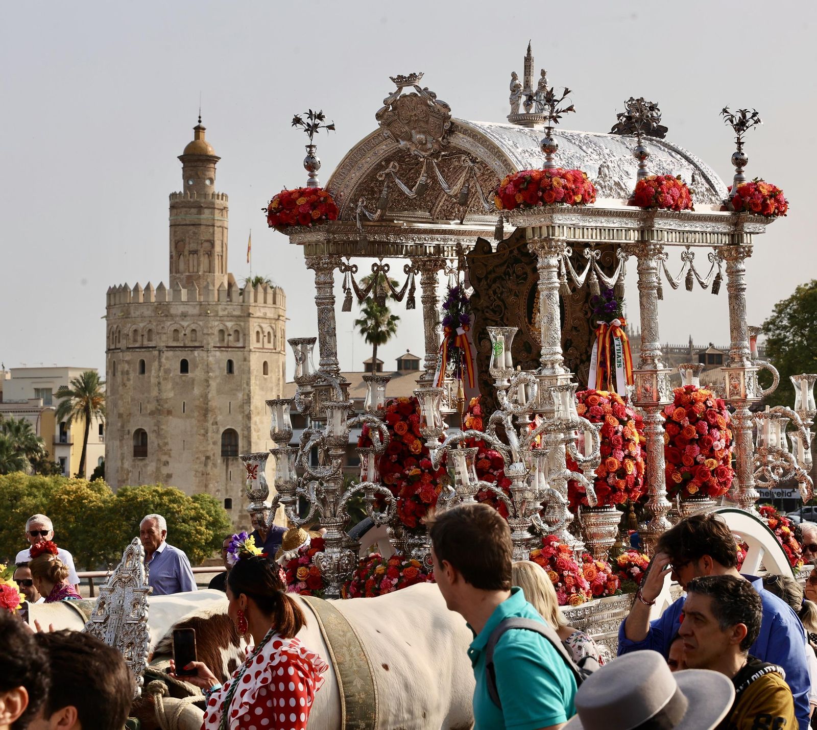 Las mejores fotos de la salida de la Hermandad de Sevilla hacia el Rocío