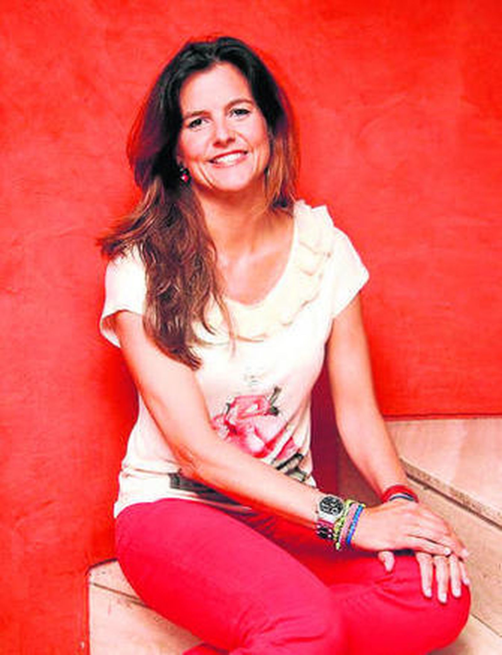 Una paleta llena de vinilos y acrílicos