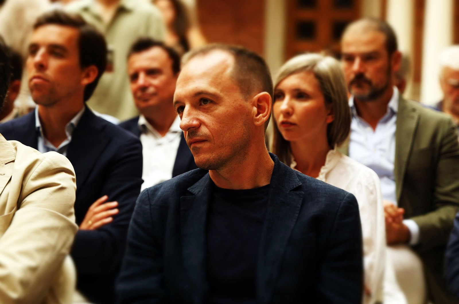 Imágenes de la presentación de las Fiestas Colombinas en el Ayuntamiento