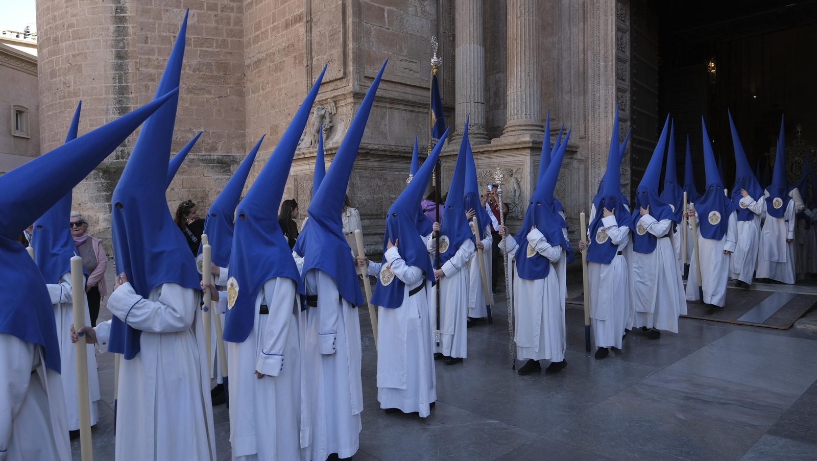 La procesión de Prendimiento en Almería, en imágenes