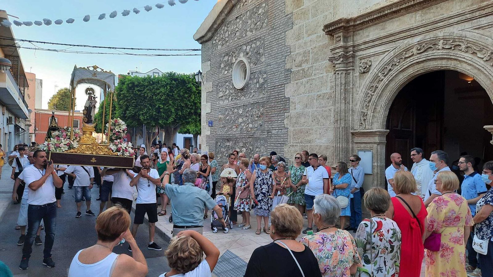 El Barrio Visiedo de Huércal arranca con actos sus fiestas por la Virgen del Carmen