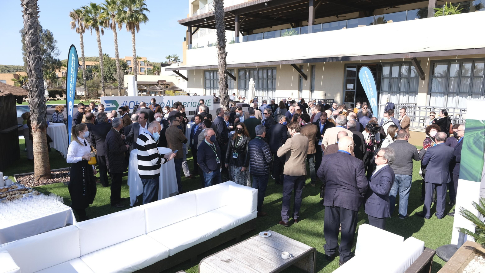 Fotogalería acto reivindicación del AVE en Vera. Almería