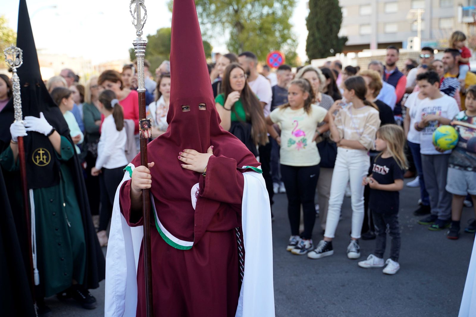 Sábado de Pasión en Córdoba: la procesión de Las Lágrimas, en imágenes
