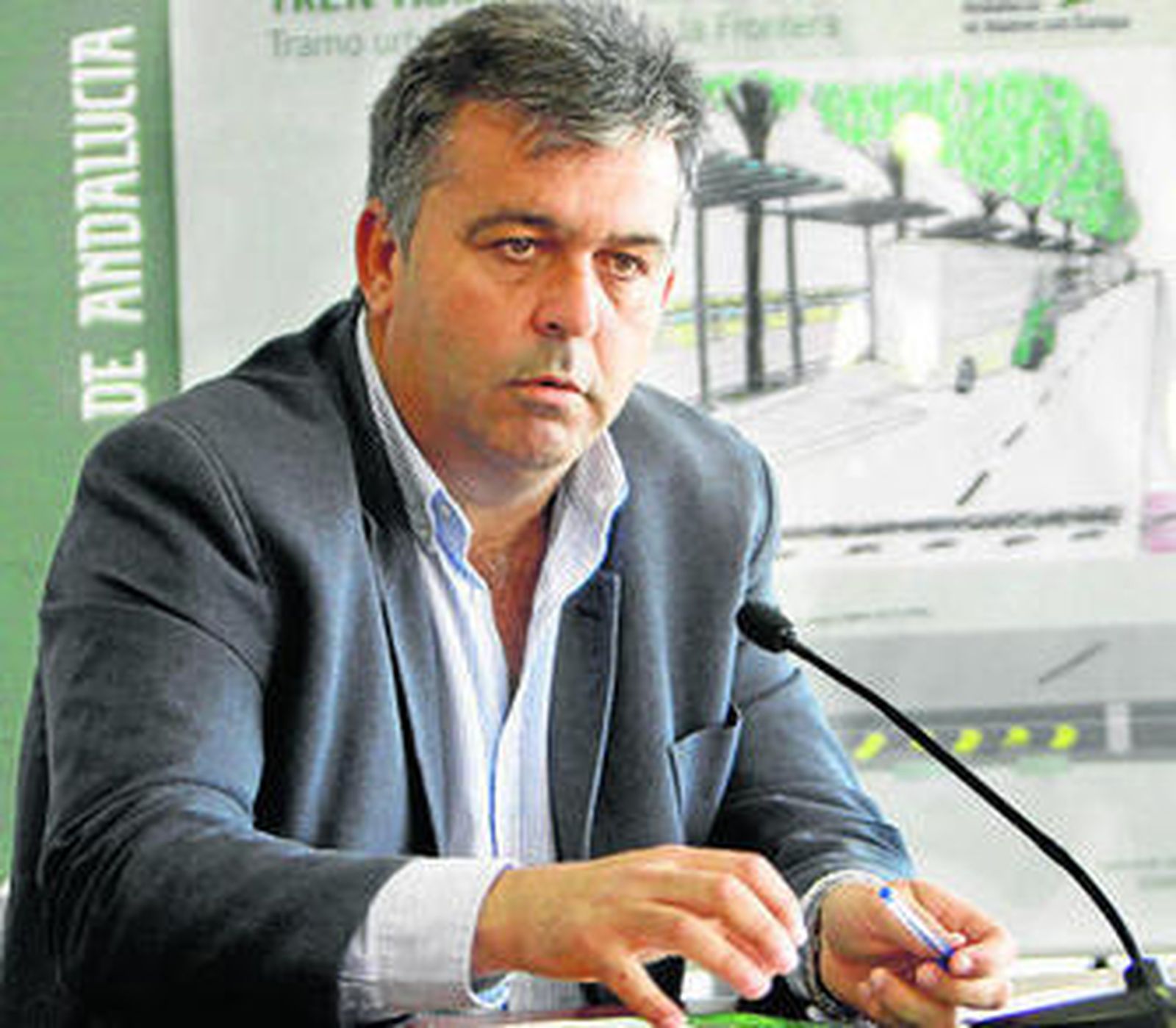 Manuel Cárdenas, delegado territorial de Fomento y Vivienda en Cádiz.