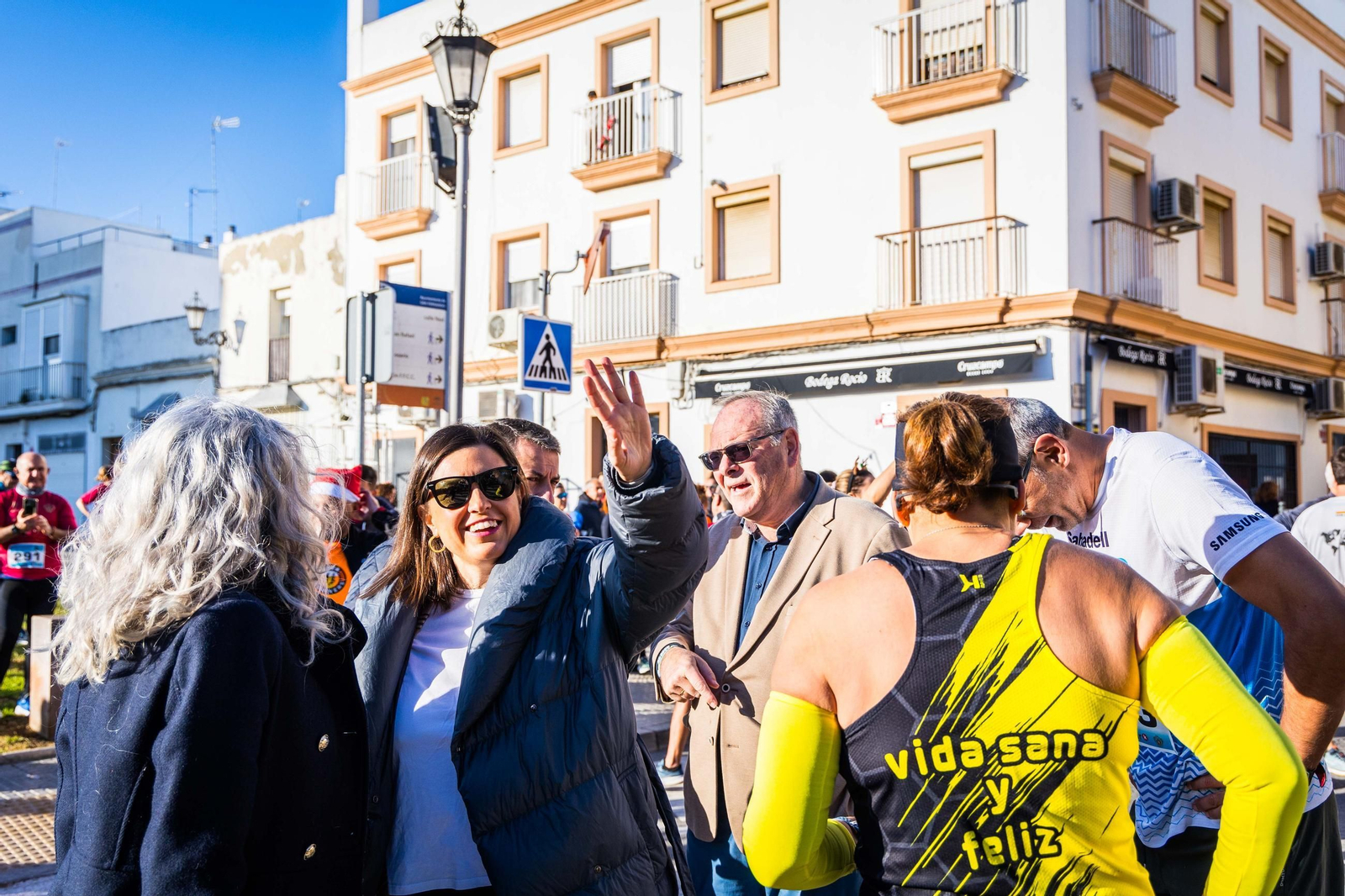 Gran ambiente en la Carrera Solidaria de la Divina Pastora en San Fernando