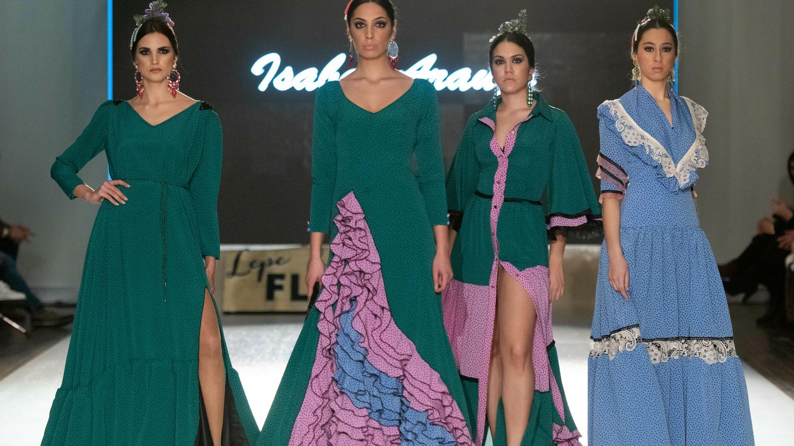Desfile de Isabel Araujo en Lepe Loves Flamenco 2020