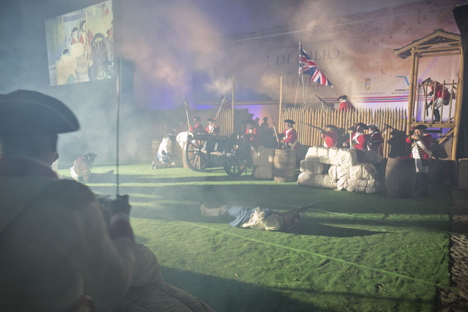 Las fotos de la Fiesta del 4 de julio y el homenaje a Bernardo de Gálvez en Macharaviaya