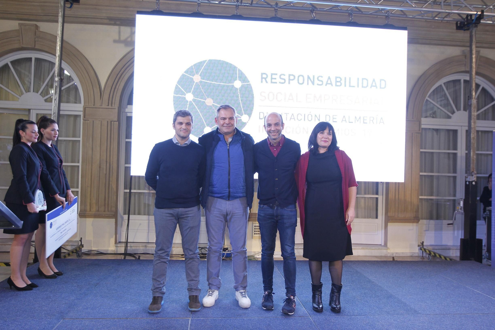 Fotogalería Premios Responsabilidad Social Empresarial 2019. Diputación de Almería
