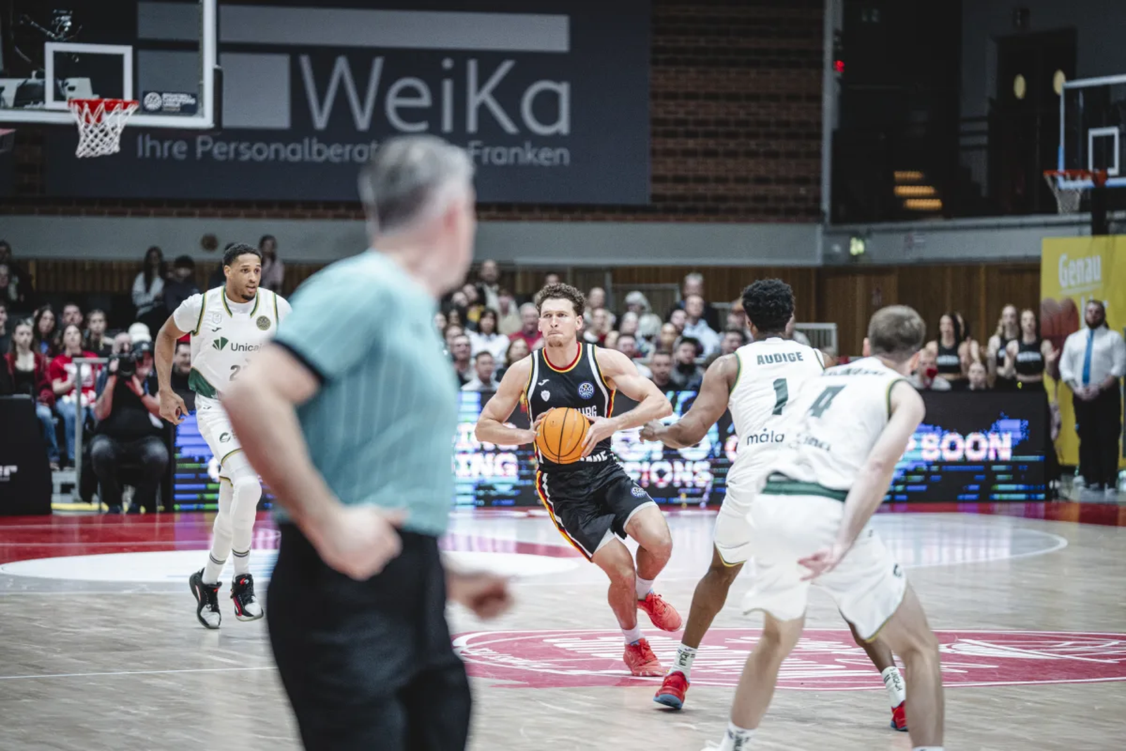 El Wurzburg-Unicaja, en fotos