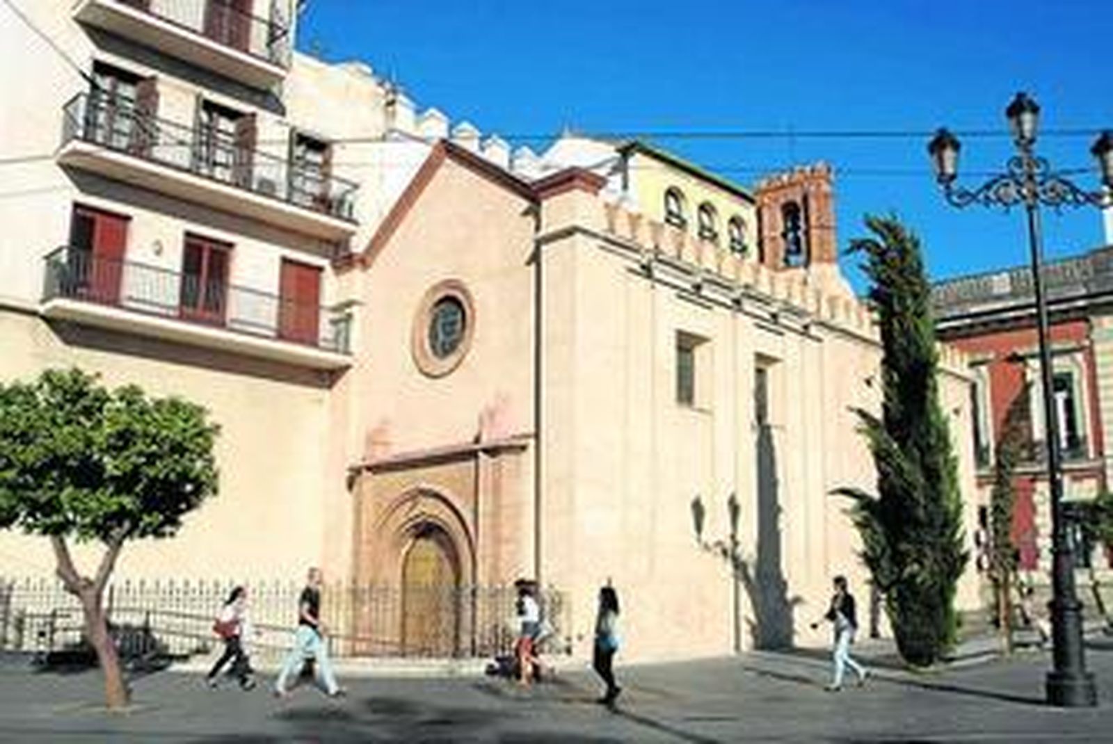 La capilla de Santa María de Jesús, en la Puerta de Jerez.