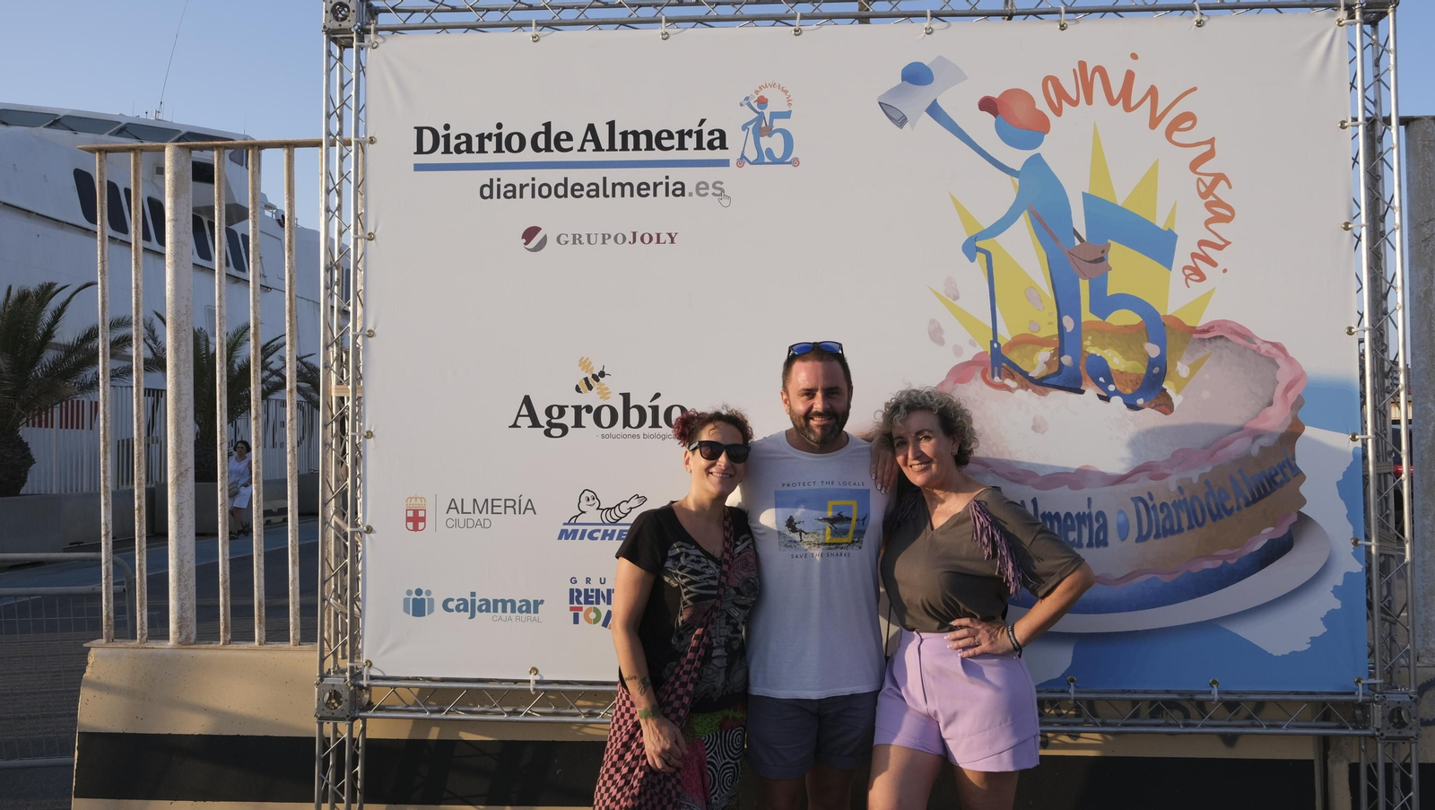 Imágenes de los asistentes a la Gala 15 Aniversario Diario de Almería