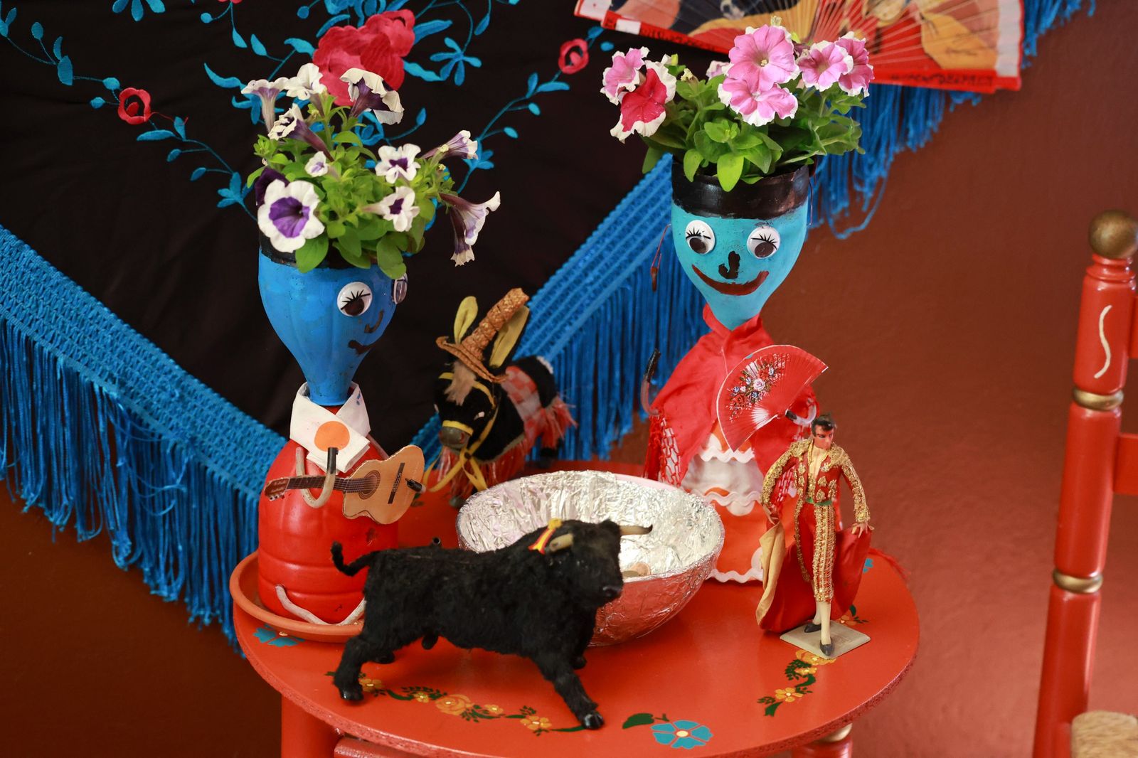 Los corralones de El Perchel y La Trinidad de Málaga, en fotografías