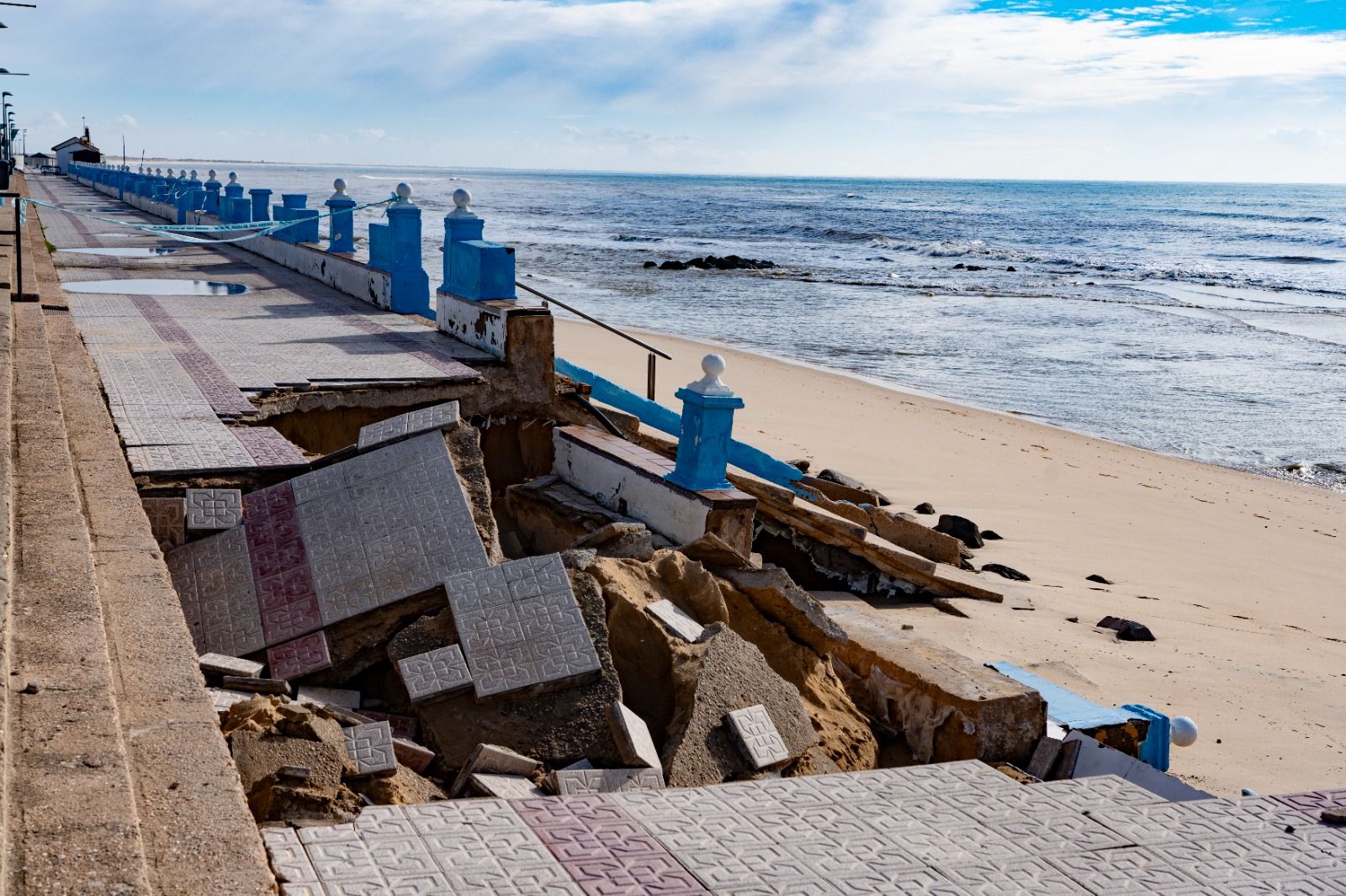 Estado en el que se encuentra el Paseo Marítimo de Matalascañas