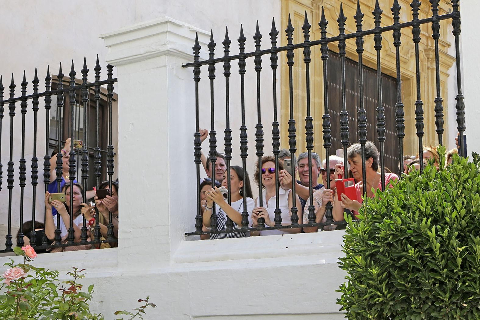 Las imágenes del encuentro entre Angela Merkel y Pedro Sánchez en Sanlúcar.