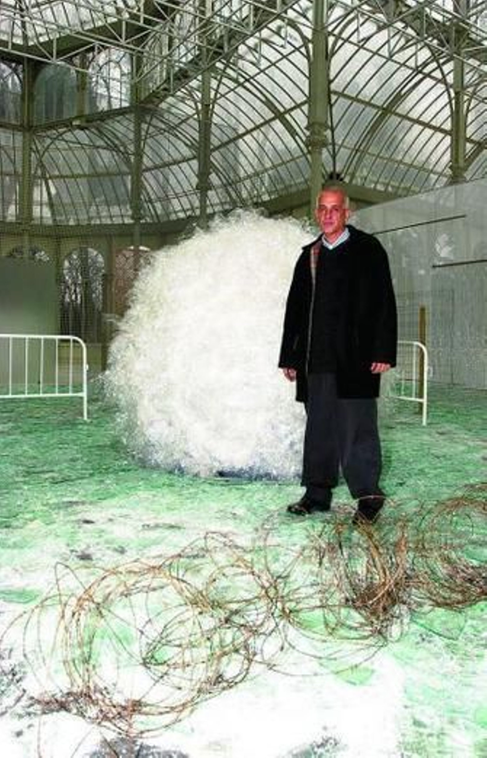 Cildo Meireles, el pasado enero, en una exposición en Madrid.