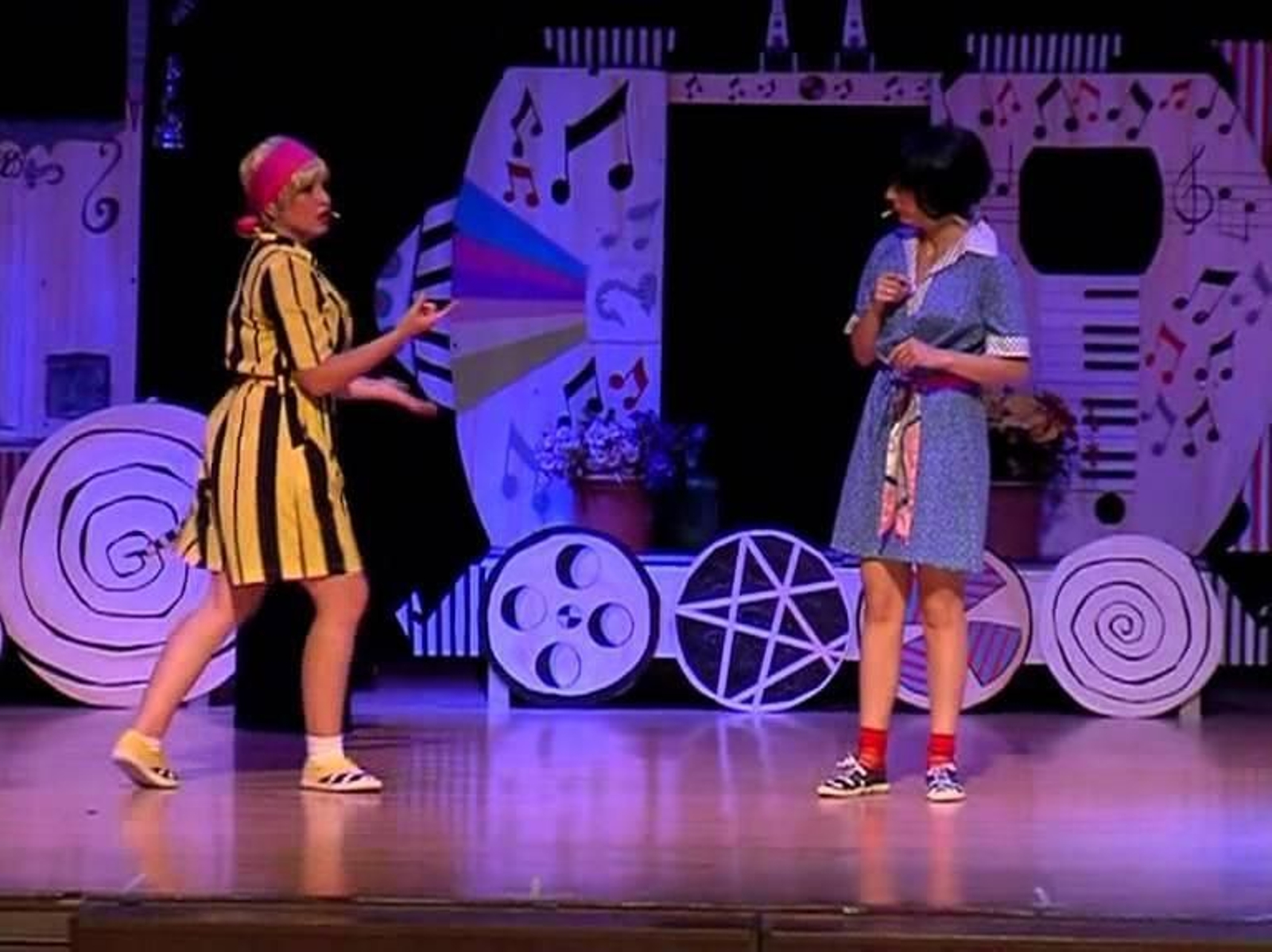 Escena de la obra 'Sobre ruedas' que llegará a varios municipios del Andarax