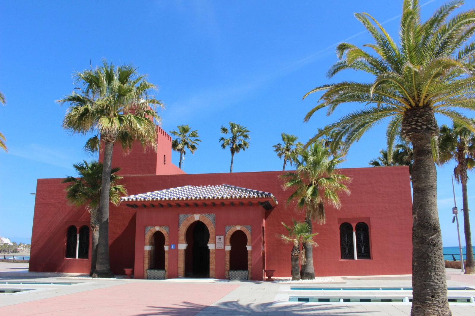 El Castillo Bil-Bil de Benalmádena, donde se ubica la oficina de turismo.