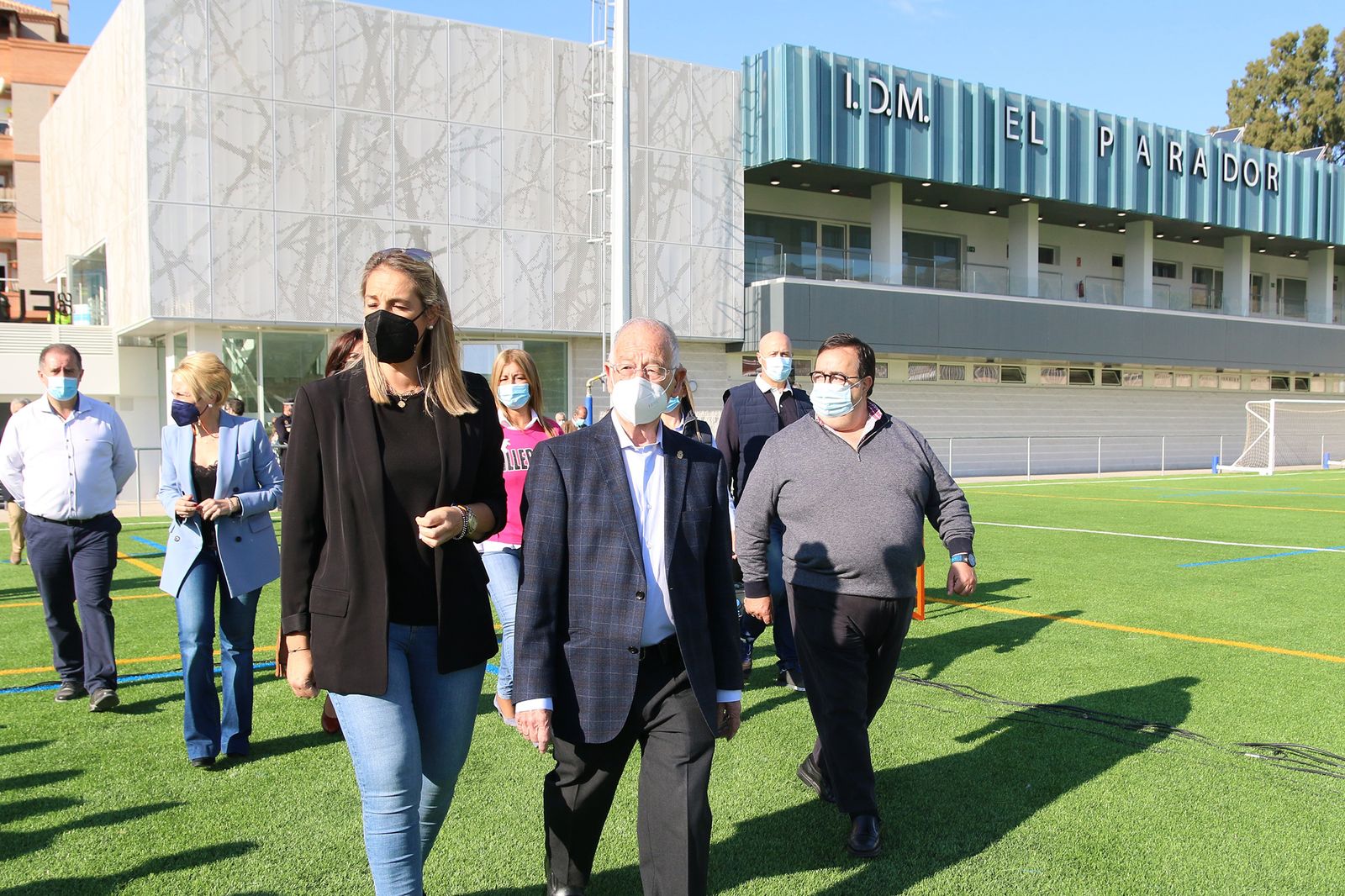 Fotogalería de la inauguración de las instalaciones deportivas de El Parador