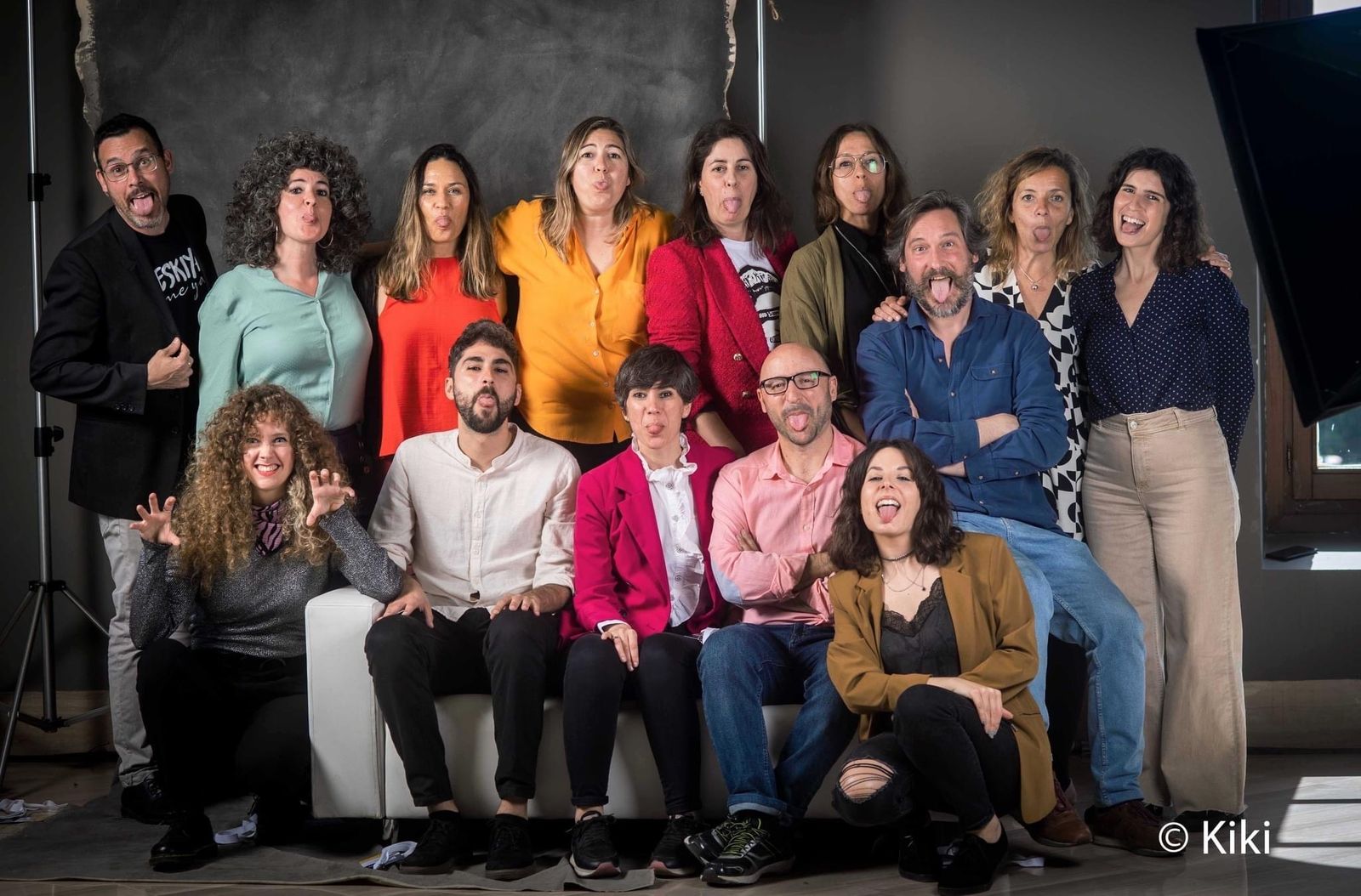 El equipo de prensa del Congreso visto por Kiki