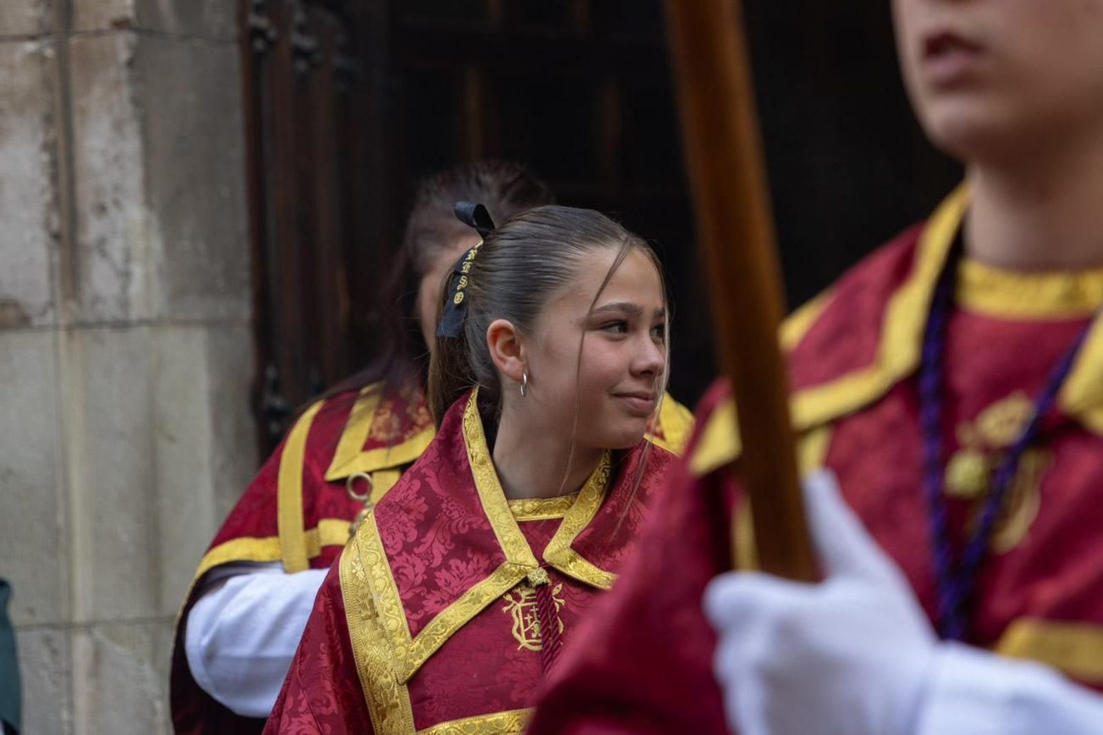 Las cofradías de la Vera Cruz, Expiración y Gran Poder lucen sus cortejos en la calle