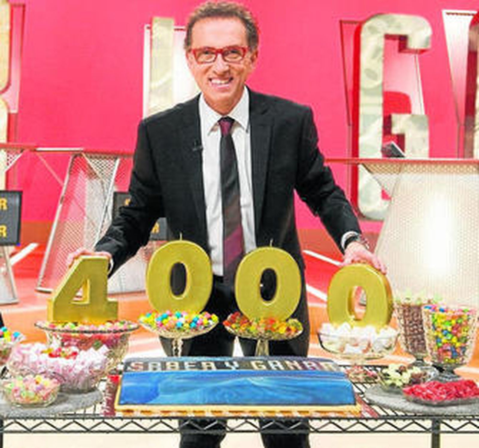 Jordi Hurtado durante esta celebración del programa número 4.000.