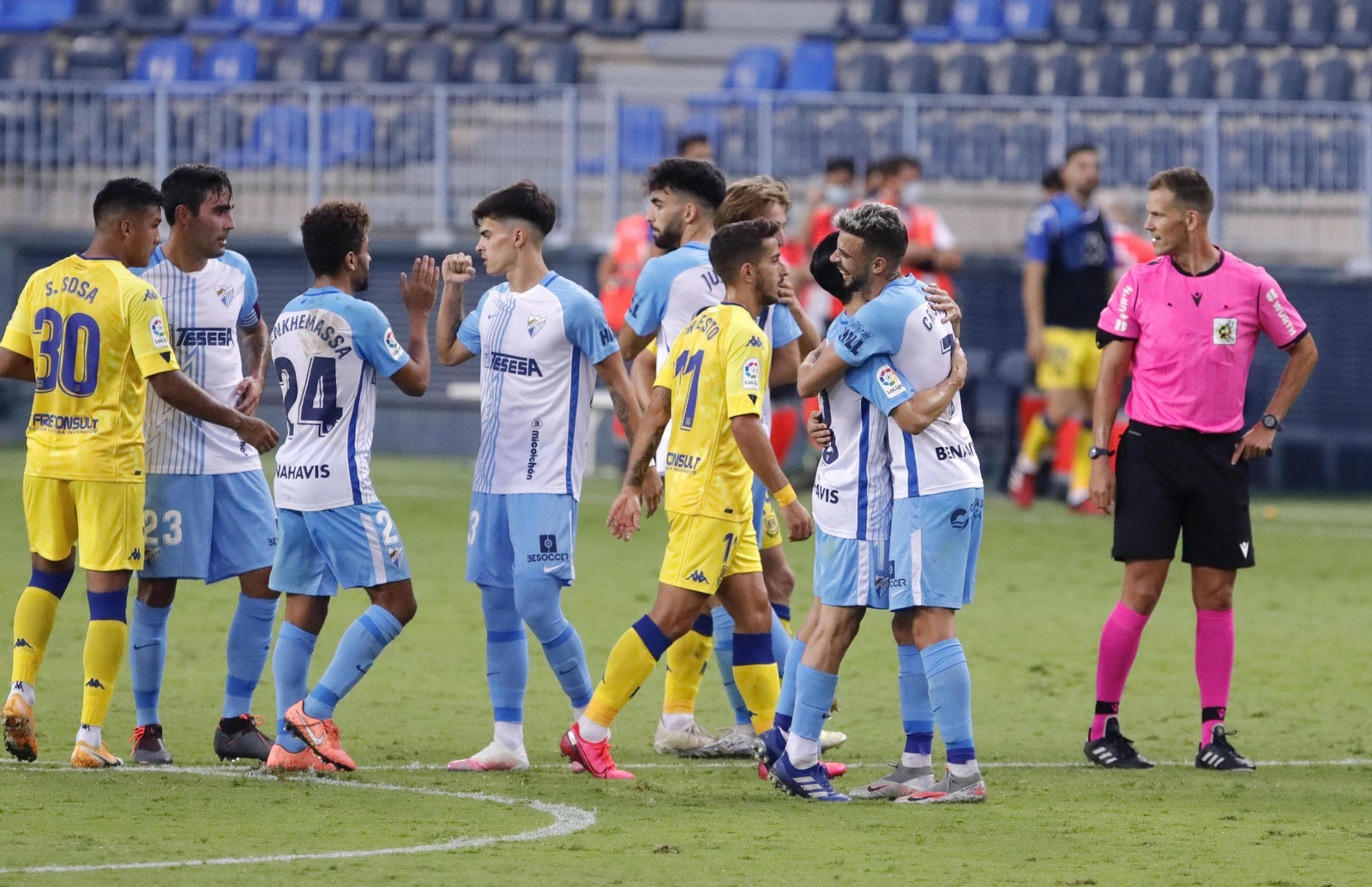 Las fotos del Málaga CF-Alcorcón