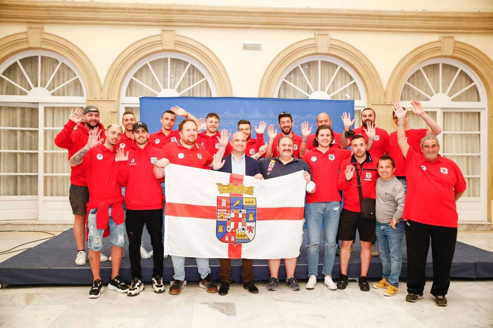 El Sulmona en el Patio de Luces de Diputación