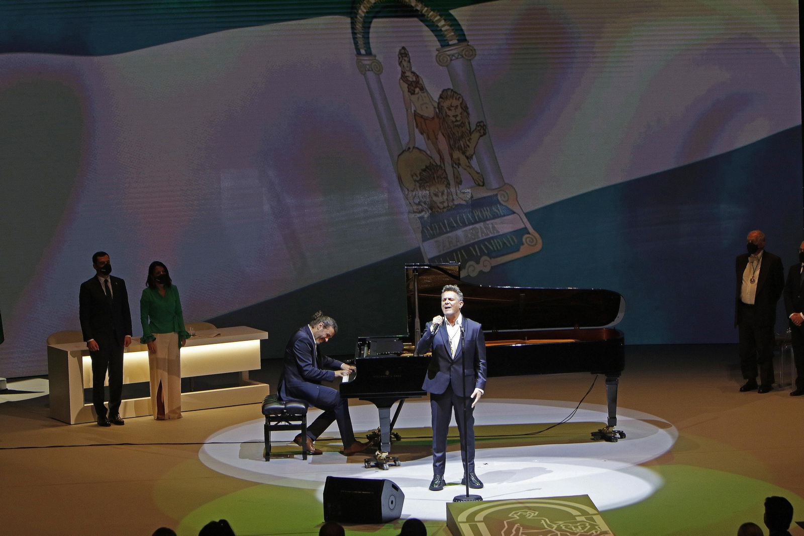 Entrega de las medallas de Andalucía