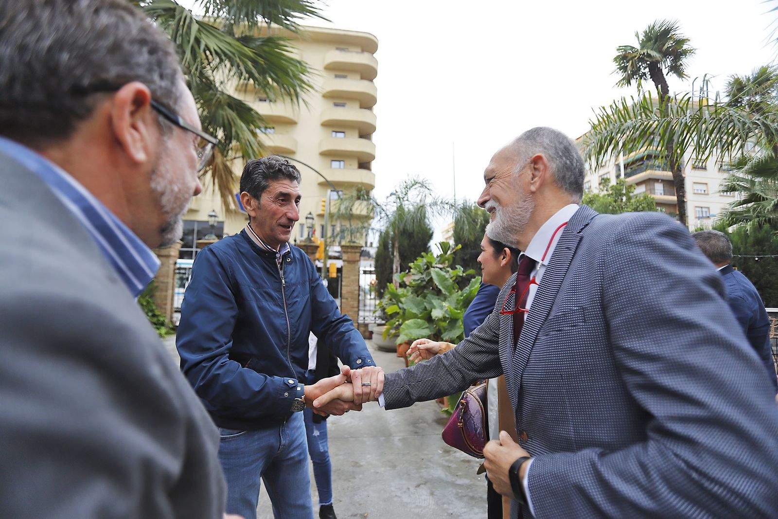Imágenes de la recepción del Foro Gerardo Rojas de Huelva Información