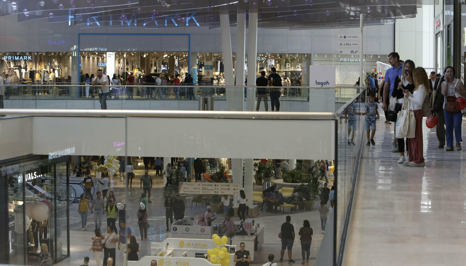 La apertura del centro Lagoh, en imágenes