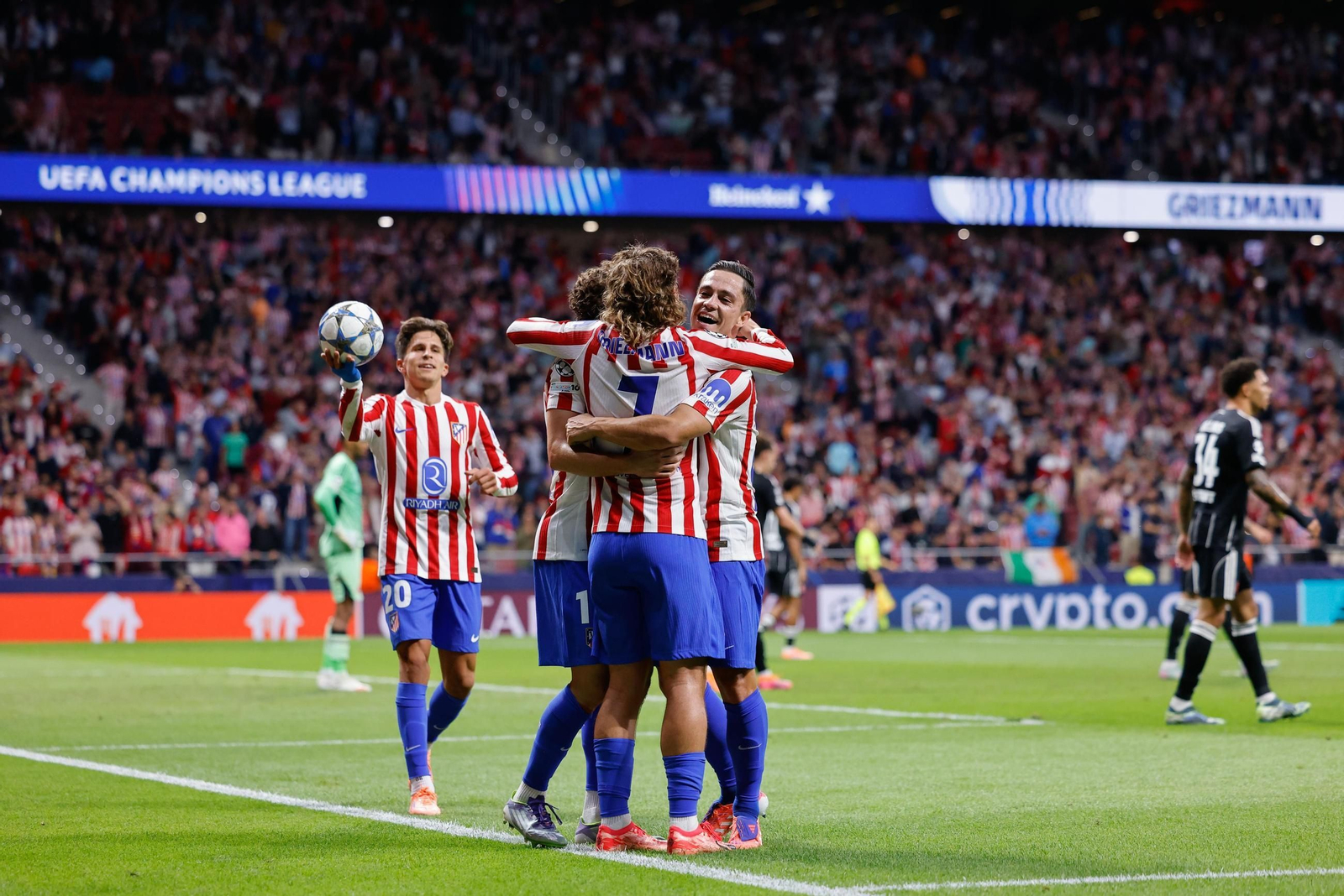 Las fotos del Atlético de Madrid-Eintracht