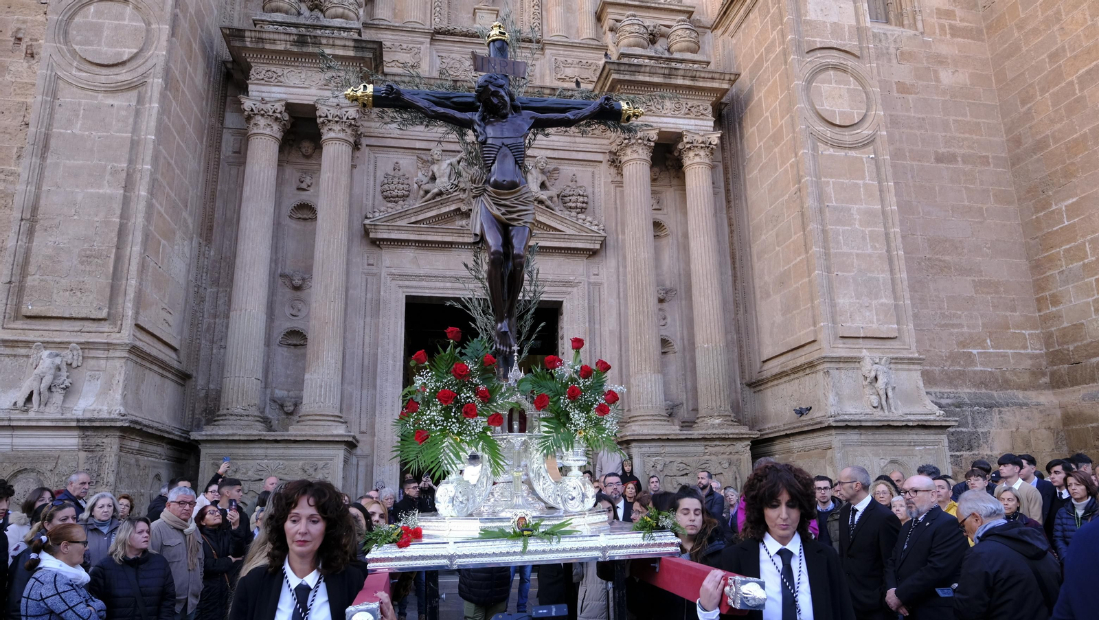Las imágenes del Vía Crucis del Cristo de la Escucha