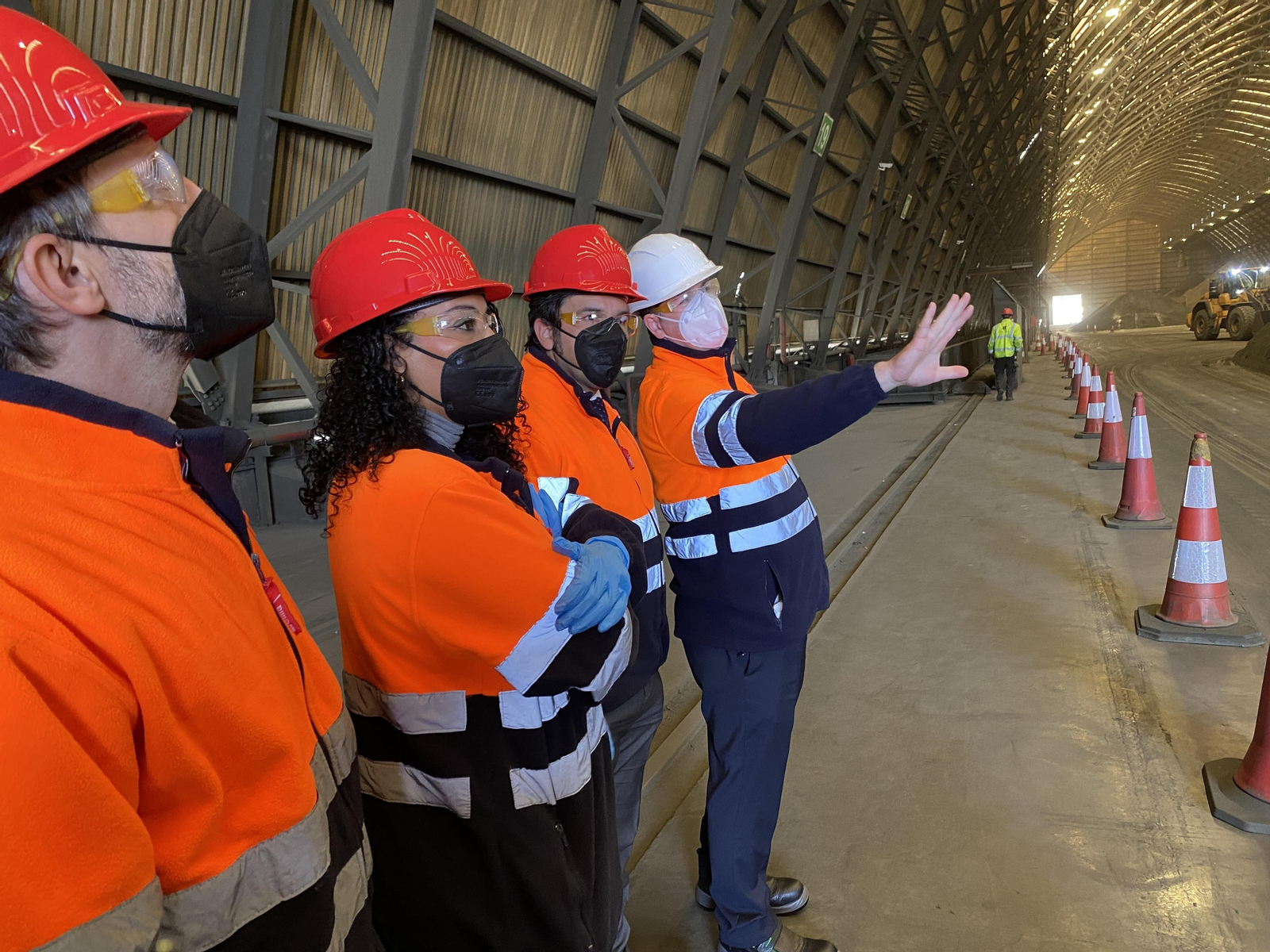 Visita a Impala Terminals en Ayamonte.