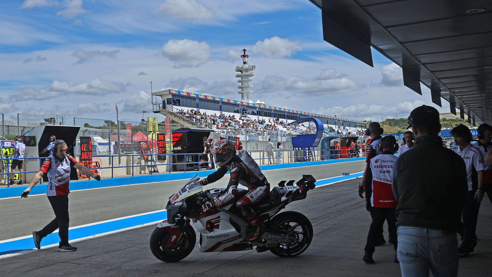 Entrenamientos de MotoGP en el primer día del GP España en el Circuito de Jerez - Ángel Nieto