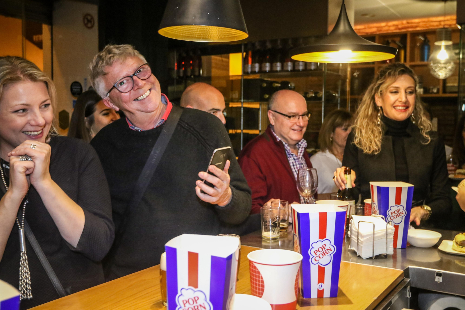 Las fotos de la celebración en el restaurante KGB de los éxitos de 2019