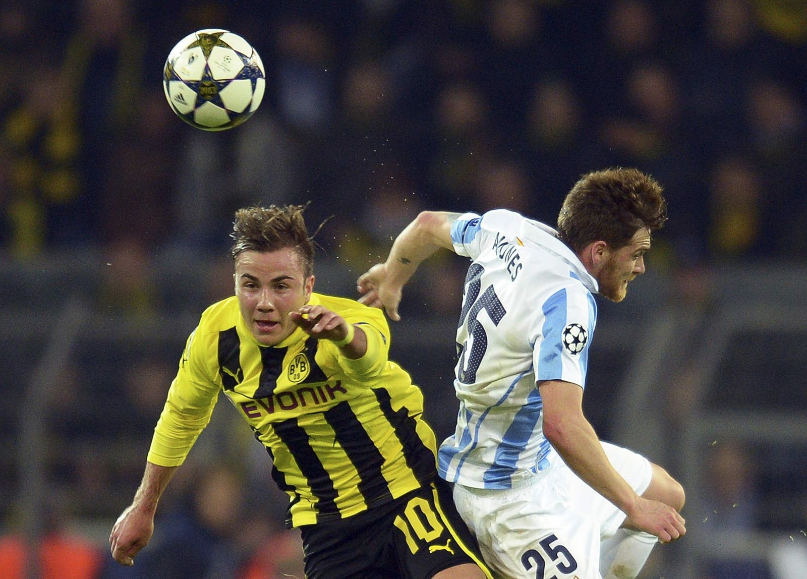 Las fotos del Borussia Dortmund-Málaga CF.