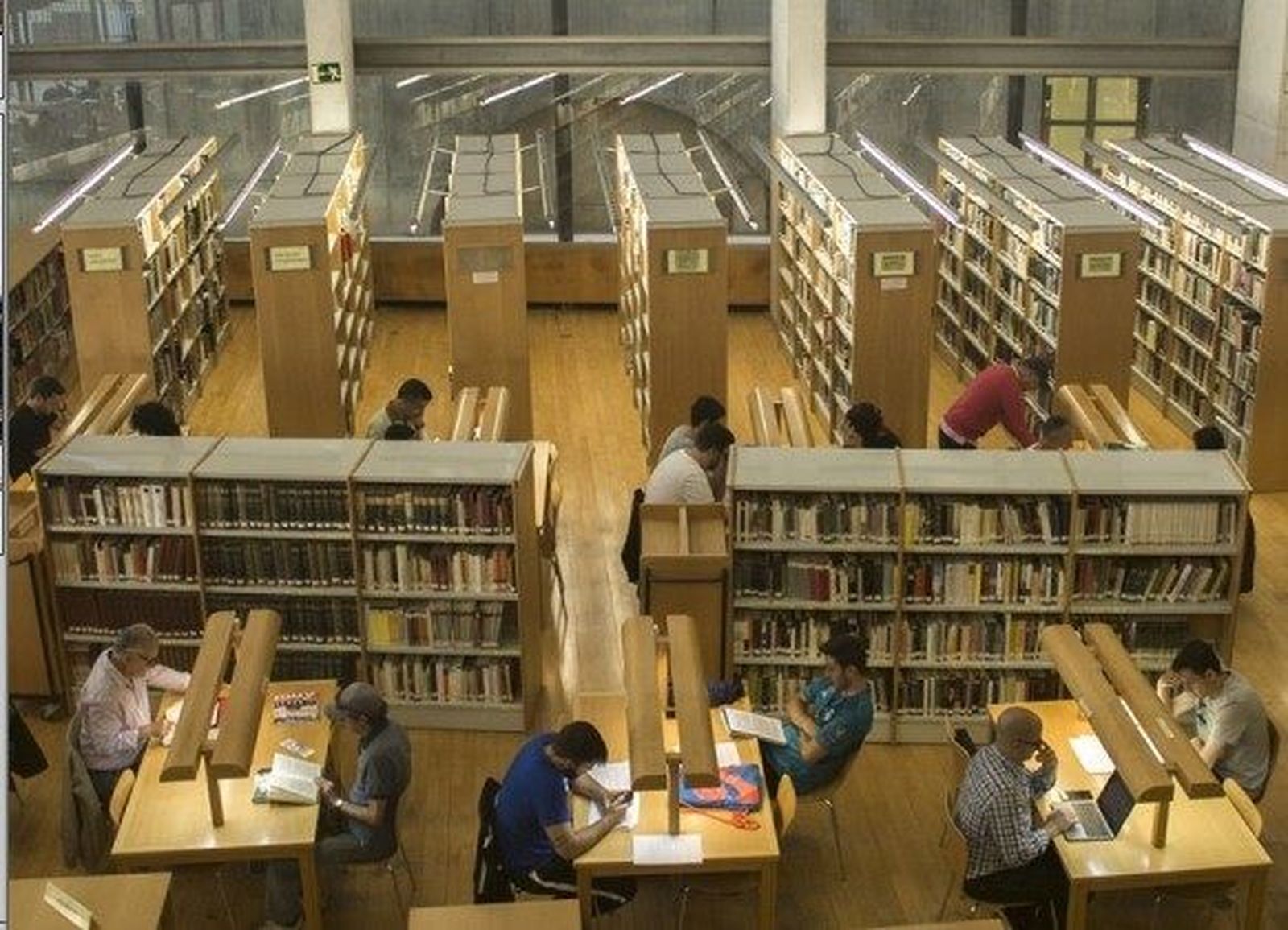 Imagen de archivo de la Biblioteca Cánovas del Castillo