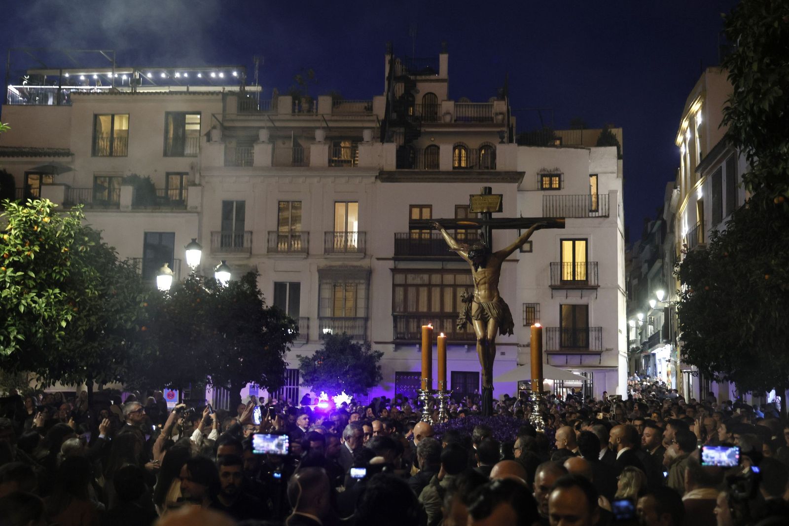Las imágenes del Viacrucis de las Hermandades
