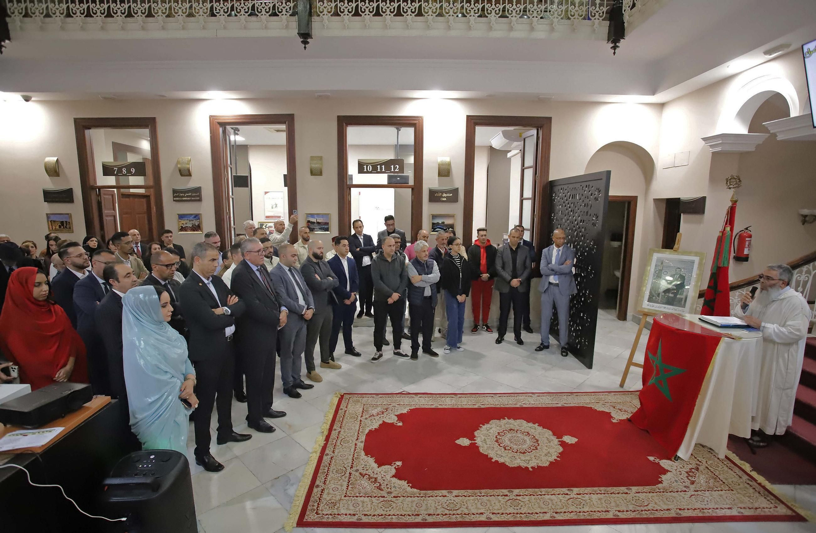 Fotos de la celebración del 50º aniversario de la Marcha Verde en el Consulado General del Reino de Marruecos en Algeciras