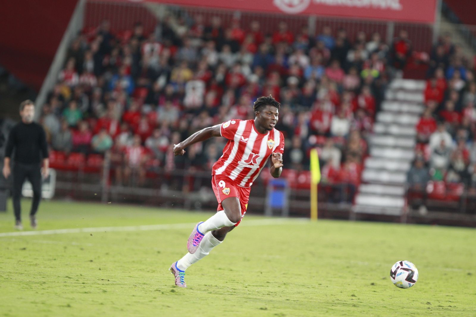 Imágenes del partido de fútbol U.D. Almería-Getafe C.F.