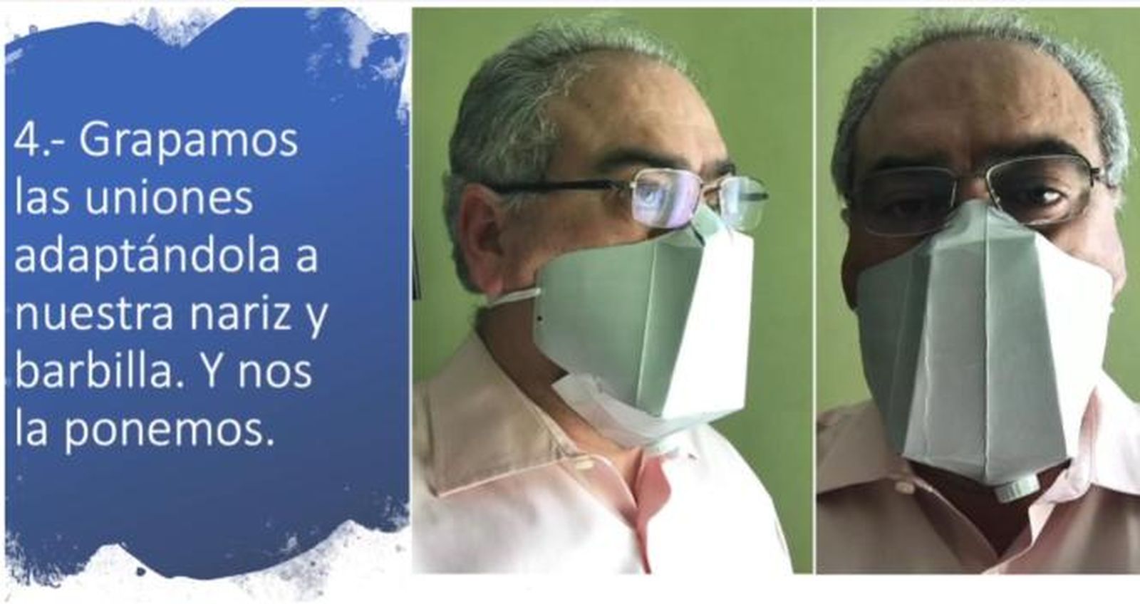 Mascarillas hechas con tetra bricks como protección contra el coronavirus