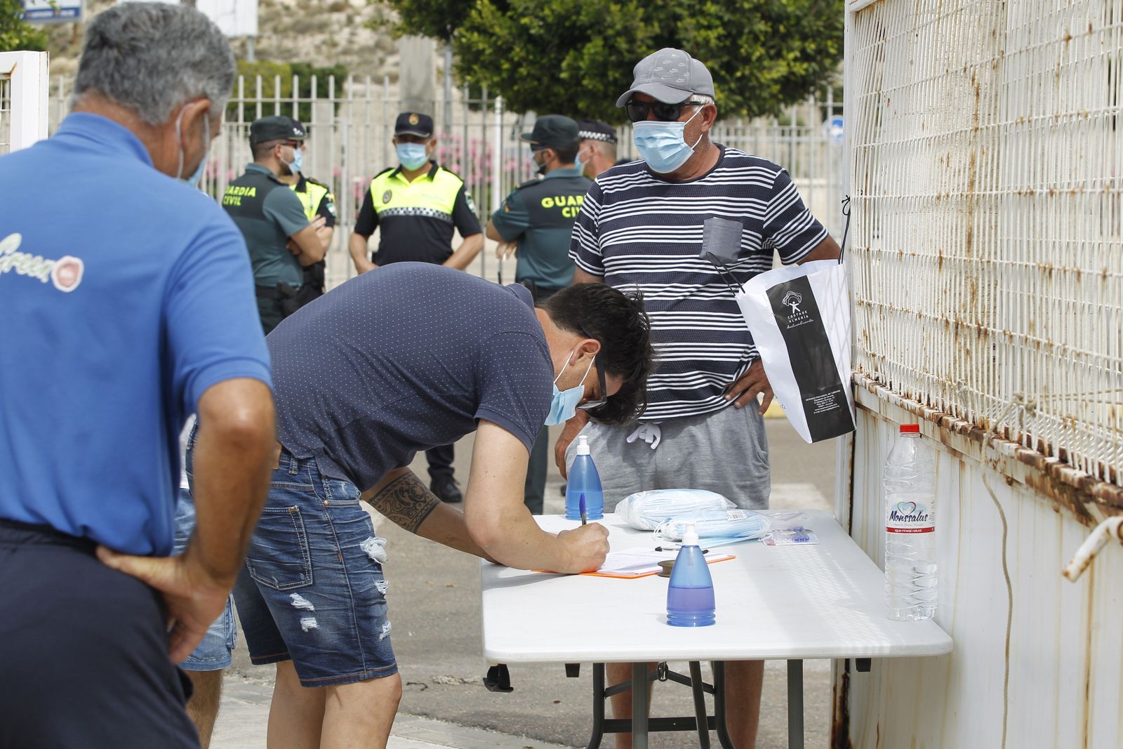 Fotogalería protestas pescadores de Carboneras