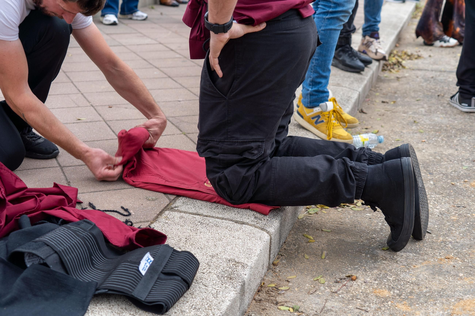 Lunes Santo: Imágenes de la procesión de El Perdón