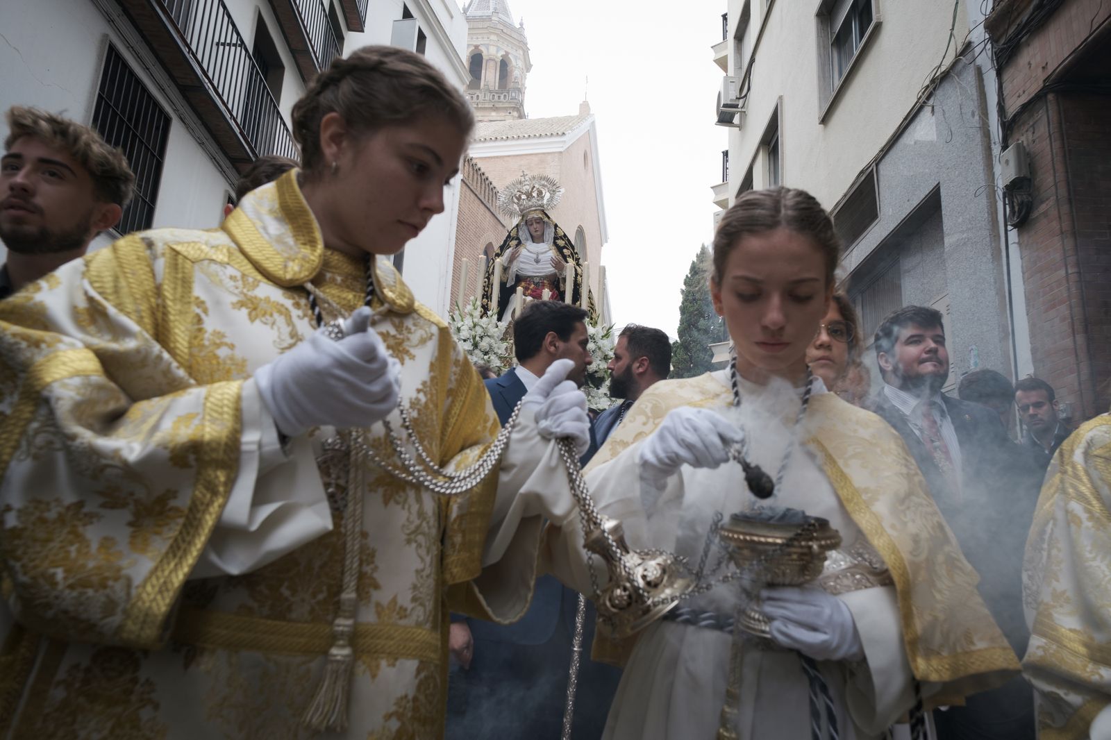 Las imágenes del rosario de la aurora de Montesión